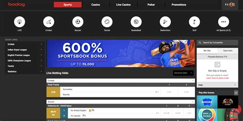 bodog betting